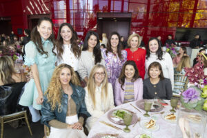 Stephanie Prescott, Stacey Duran, Jacki Bolin, Sofi Sugasti, Dana Golman, Amanda Shufeldt, Patricia Coppel Kelly, Nancy Carlson, Capera Ryan, Jennifer Roberts (Photo by Sharon Ellman)