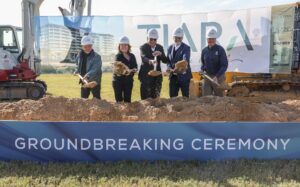 Tiara groundbreaking ceremony