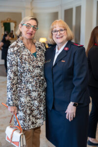 Stick DeLaup, Major Carolynn Webb (Photo by Jenny Antill)