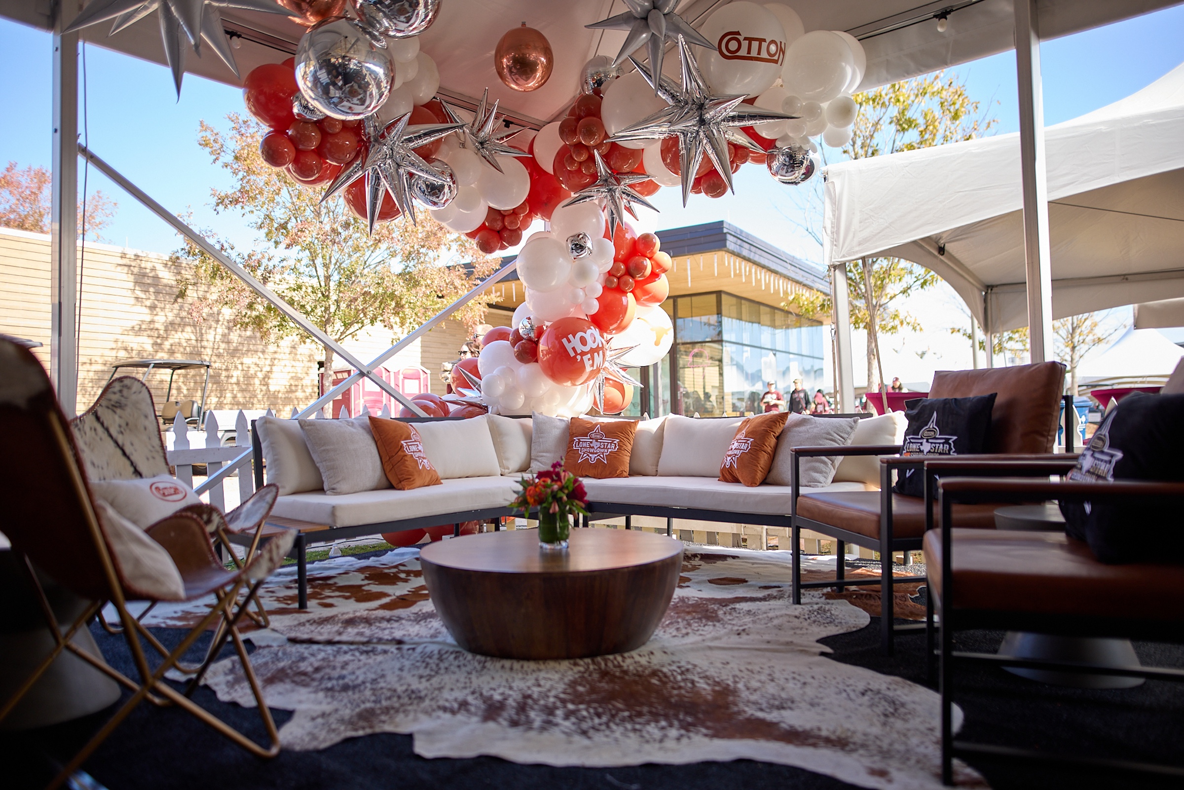 Tailgate UT Decor; Photo Credit Cotton Holdings