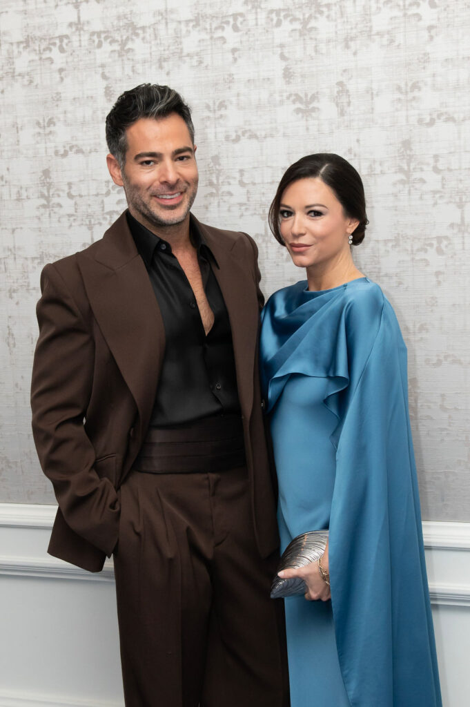 Jonathan Simkhai, April Hennig (Photo by Tamatha Cameron)