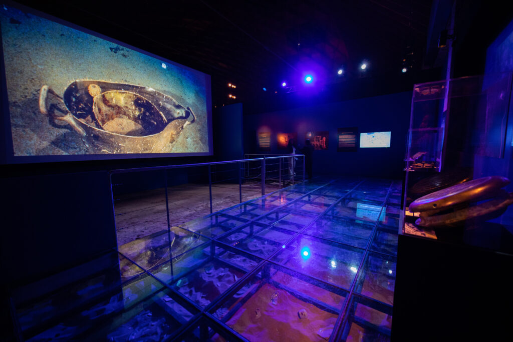 The Discovery Gallery will focus on the discovery and research of the Titanic's wreckage site.