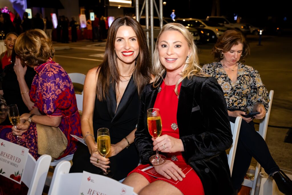 Sara McEown, Jen Torres at the annual Elizabeth Anthony fashion evening benefiting the American Heart Association  (Photo by Christina Griffin)