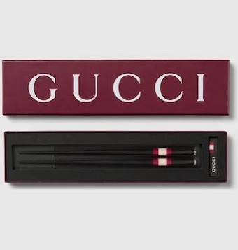Gucci Chopsticks, $650.  (Photo by Tony Solis)