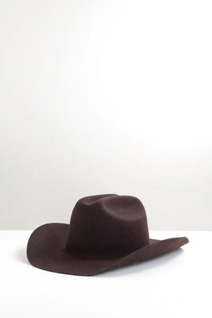 Indulge in the color of the season with the Rider Western Hat in "Espresso."(Photo courtesy of Flea Style)