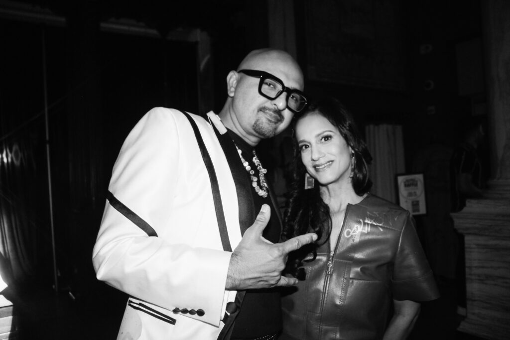 Mario Figueroa Jr. & Carolina Figueroa at the Magpies & Peacocks After Dark 2024 event. (Photo by Jesse Green)