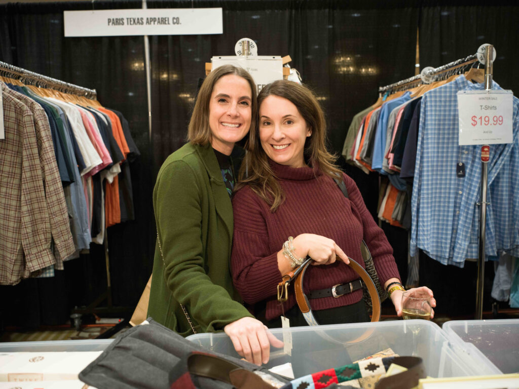 Jenny Weber, Alicia Shaughnessy at The Sale (Photo by Daniel Ortiz)