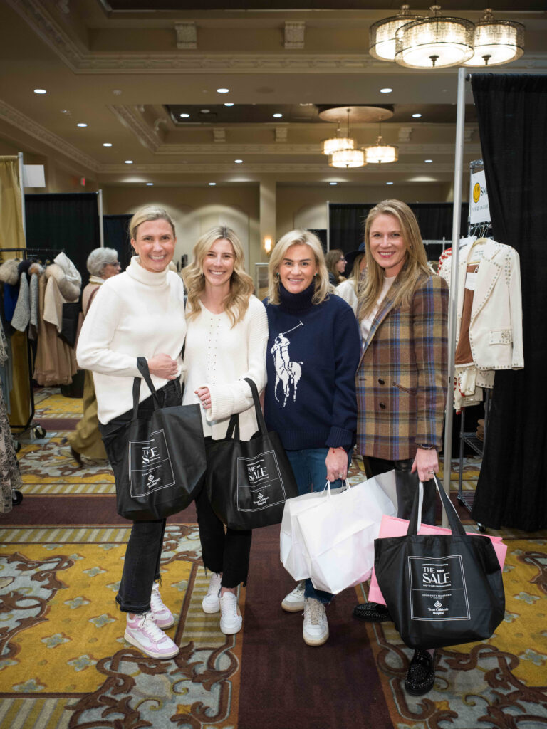 Kendall McCord, Marianna Corcoran, Nora Jarrad, Katie Tsuru at The Sale (Photo by Daniel Ortiz)