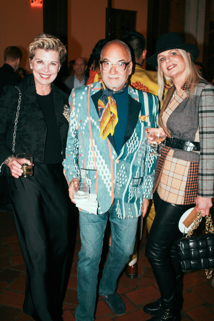 Deasa Turner, Doug Harris, Jennifer Simmons at the Magpies & Peacocks After Dark 2024 event. (Photo by Jesse Green)