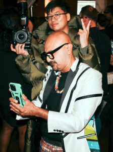 Kevin Li captures the scene the Magpies & Peacocks After Dark 2024 event. (Photo by Jesse Green)