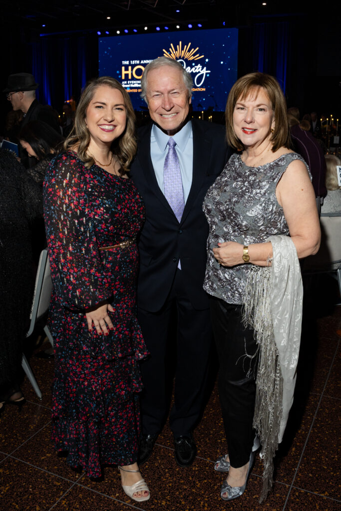 Amy McCloskey, Alan Halliburton, and Vanita Halliburton (Photo by Simon Luna)