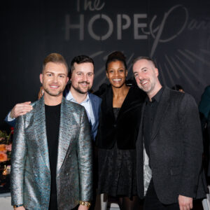 T.J. Griffin, David Salmon, Erin Walker and Matt Mazur (Photo by Simon Luna)