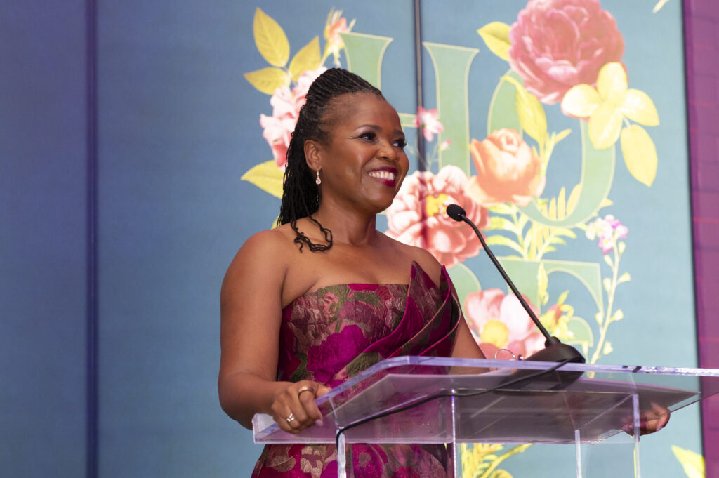 No CEO of a non-profit organization tells a more compelling story than Irish S. Burch does for Dallas Children's Advocacy Center. (Photo by Tamytha Cameron)