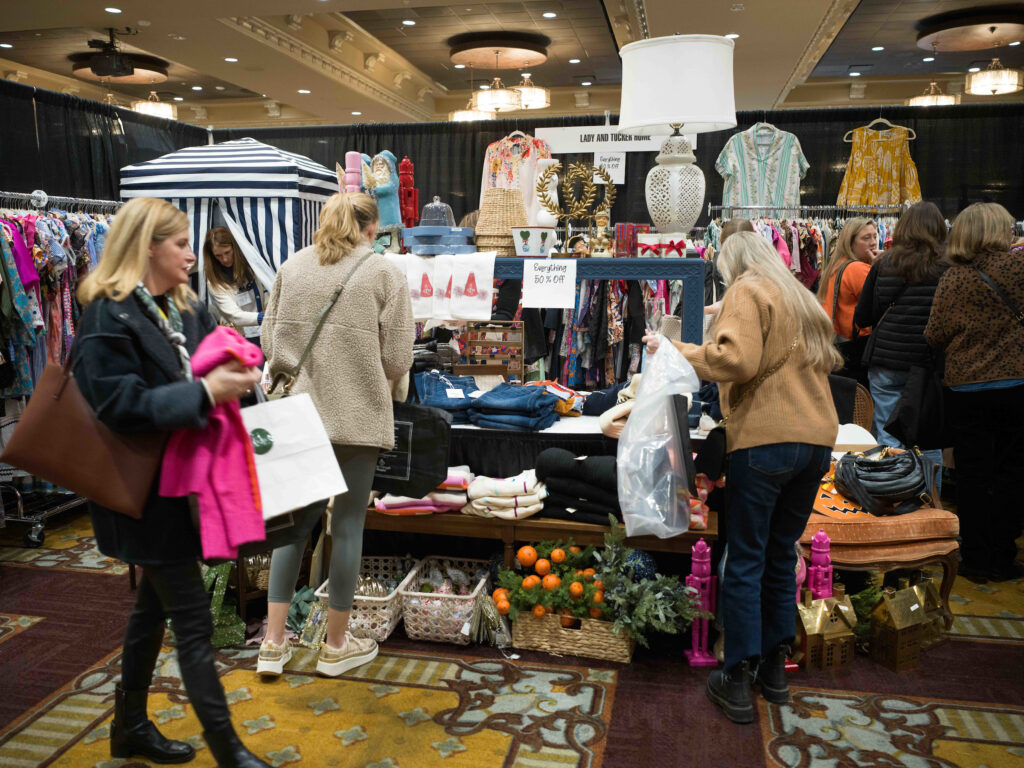 Shoppers at Lady and Tucker Home at The Sale (Photo by Daniel Ortiz)