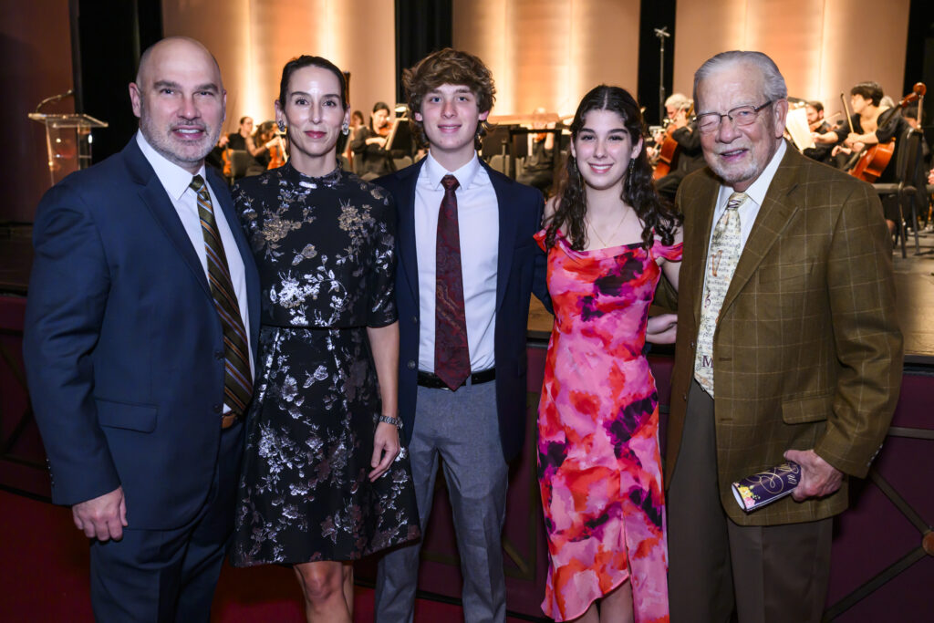 Aaron, Sarah, Tate, Emerson and Harlan Stai at Houston Grand Opera Concert of Arias  (Photo by Michelle Watson, CatchlightGroup.com)