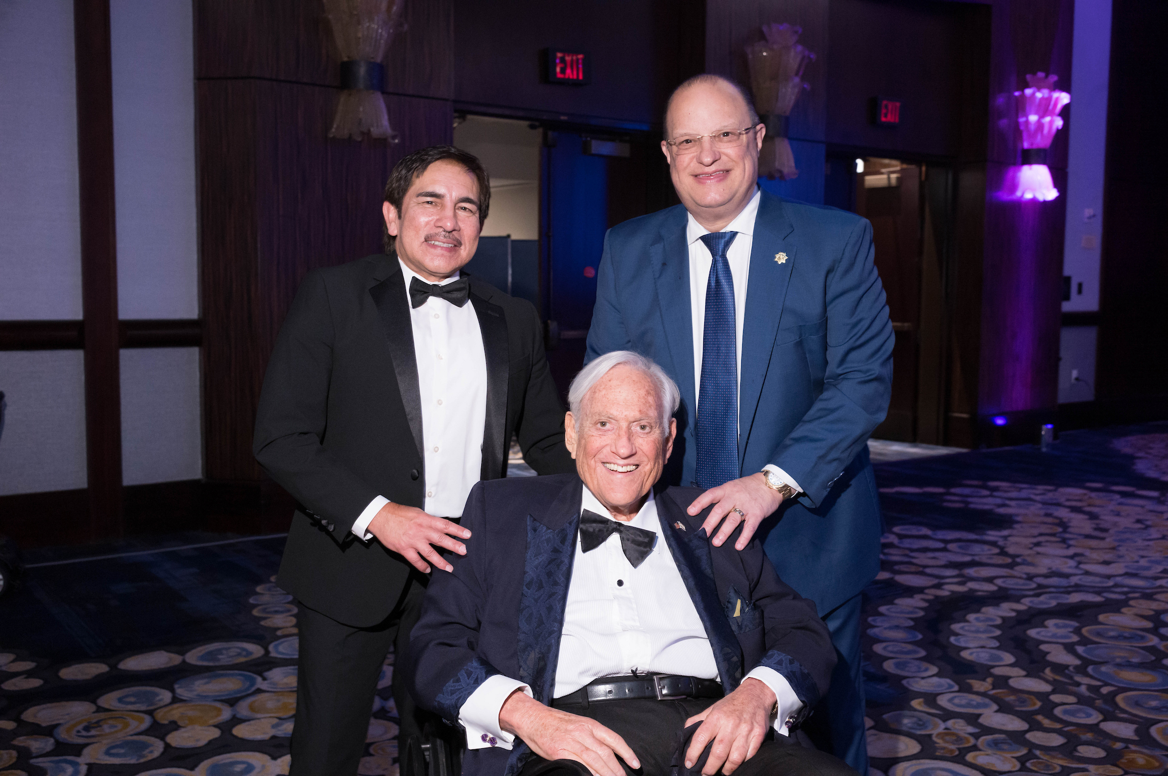 Angelo Infante, Arthur Schechter, Al Rosen photo by Daniel Ortiz