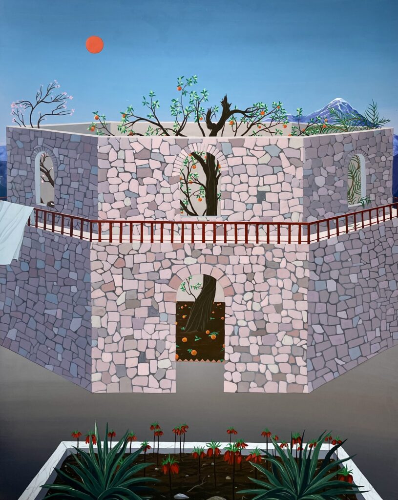 Azadeh Nia's "Pardis," 2024, at Alexander Berggruen 