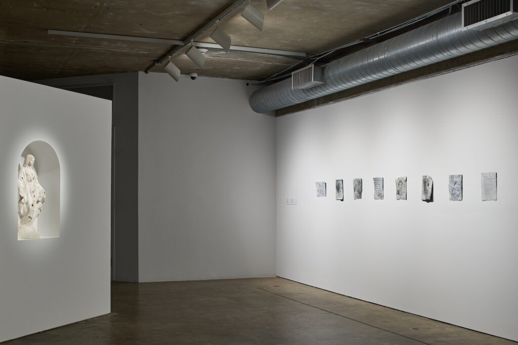 Vincent Valdez: Just a Dream..." on view at Contemporary Arts Museum Houston, 2024. (Photo by Peter Molick, courtesy Contemporary Arts Museum Houston)