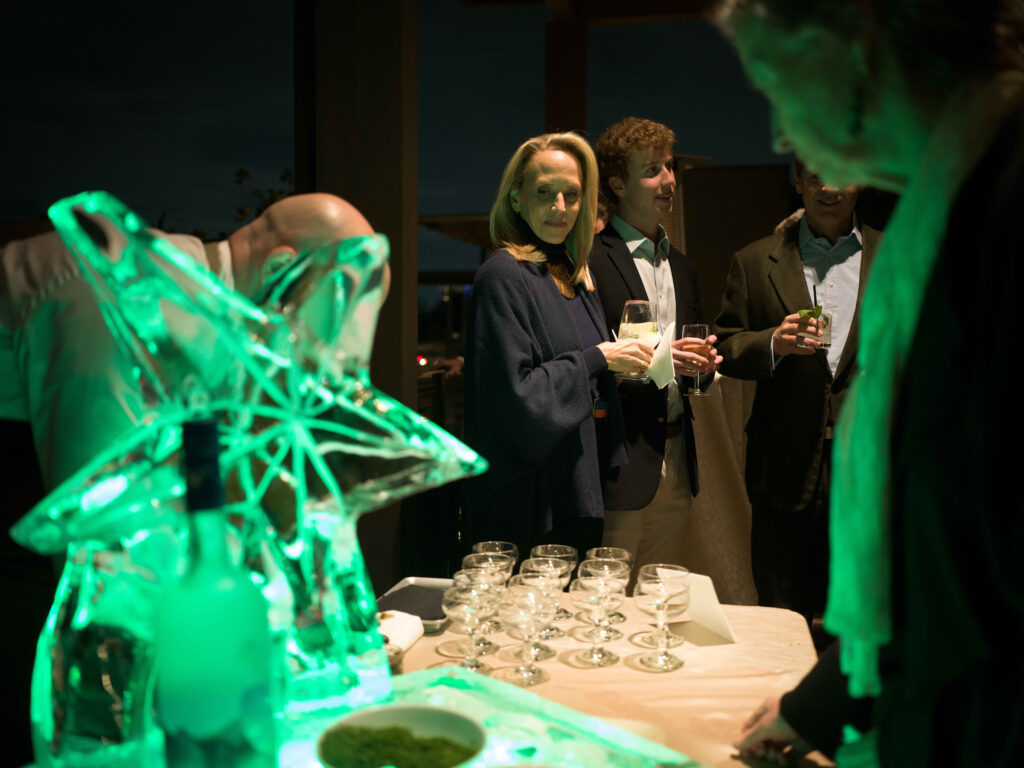 Catherine Masterson, Miles Masterson at the grand opening of Hotel Saint Augustine and Perseid restaurant  (Photo by Daniel Ortiz)