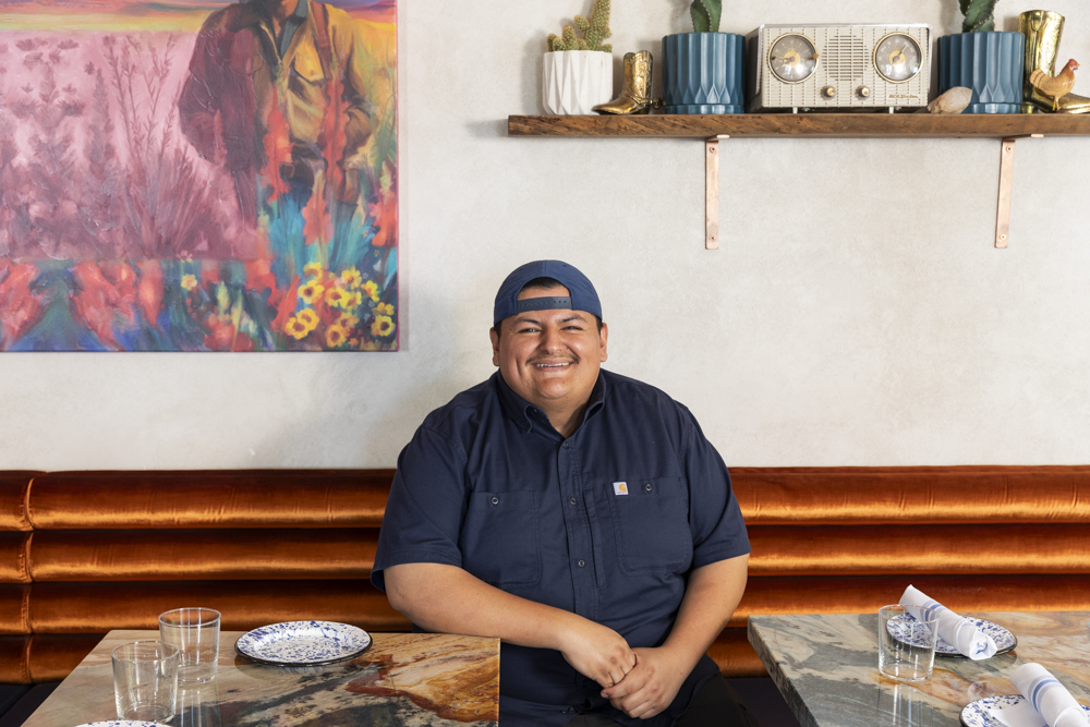 Owner Benjy Levit elevated the 26-year-old wunderkind chef Adrian Torres to the role of executive chef and promptly paused operations for three weeks to reimagine what Maximo could be. Photo by Julie Soefer.