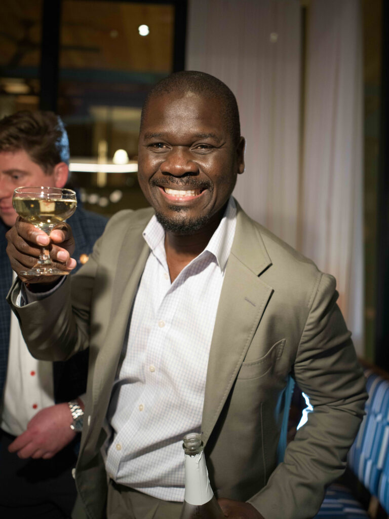 Bludorn partner Cherif Mbodji at the grand opening of Hotel Saint Augustine and the Bludorn restaurant Perseid  (Photo by Daniel Ortiz)