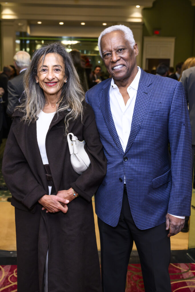 Dina Alsowayel & Tony Chase  at Houston Grand Opera's Concert of Arias (Photo by Michelle Watson, CatchlightGroup.com)