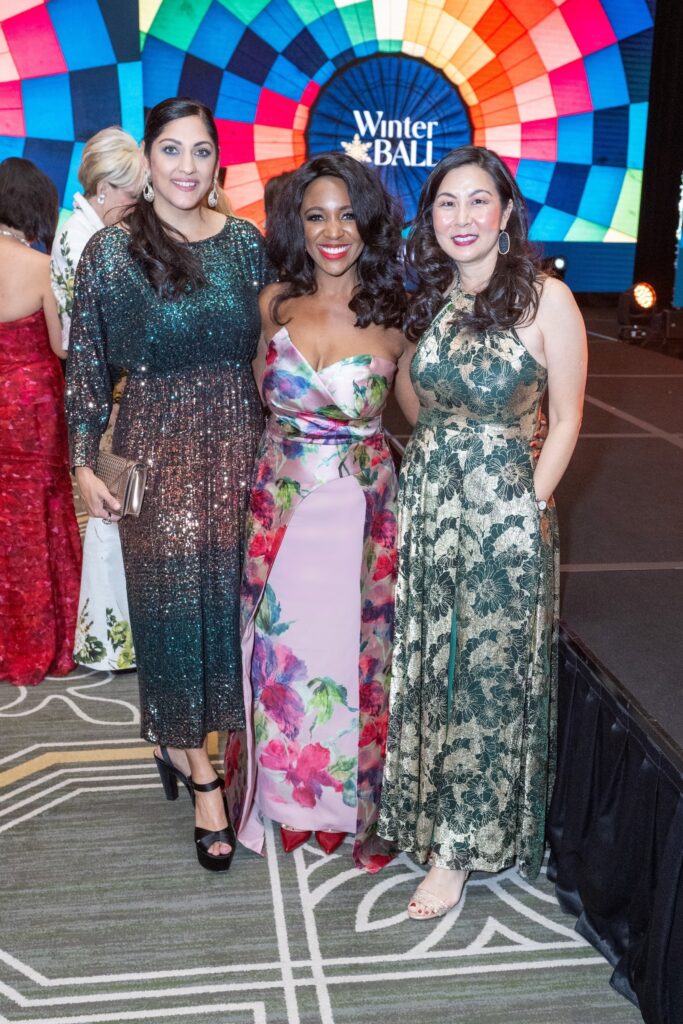  Dr. Sippi Khurana, Jacquie Baly, Terri Wang at the 2025 Women of Distinction gala (Photo by Jacob Powers)