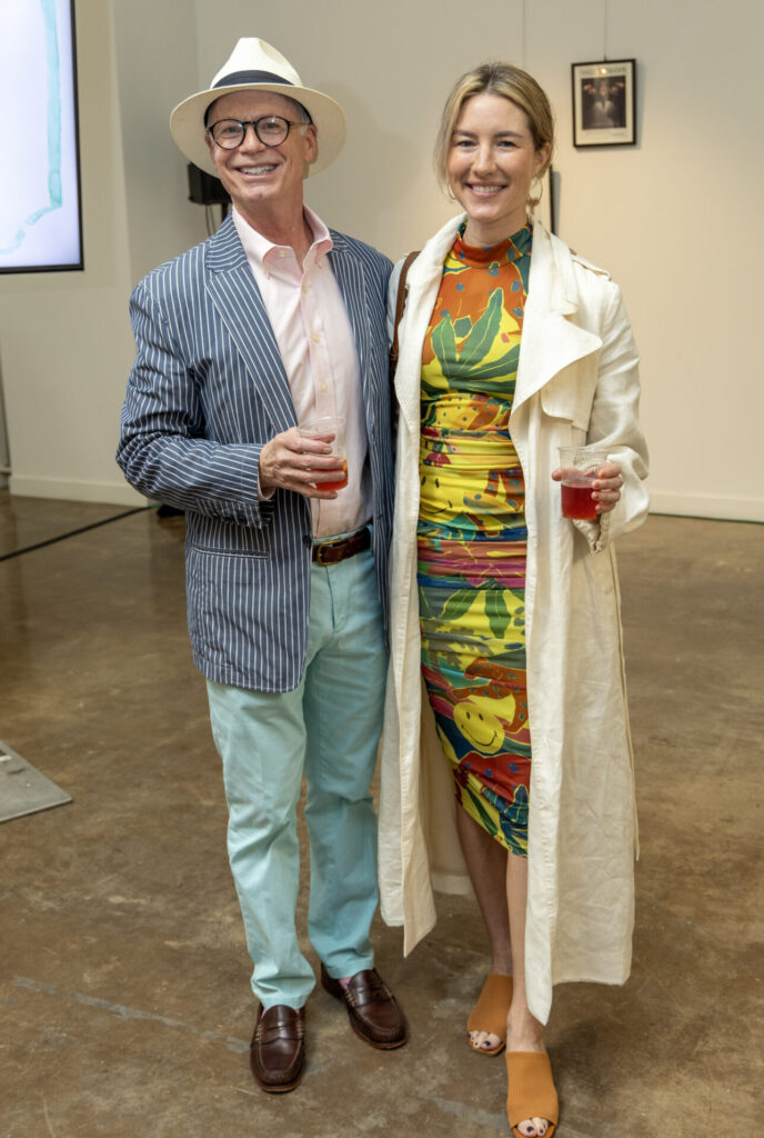 Ed Hill, Amber Perley at Sherle Wagner