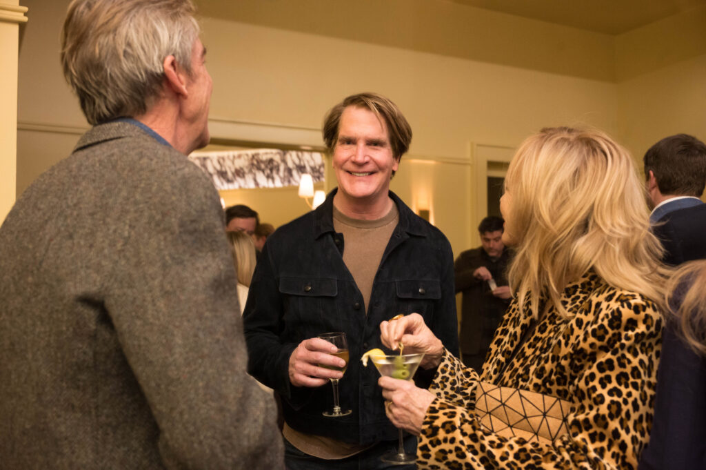 George Lancaster at the grand opening of Hotel Saint Augustine and Perseid restaurant (Photo by Daniel Ortiz)