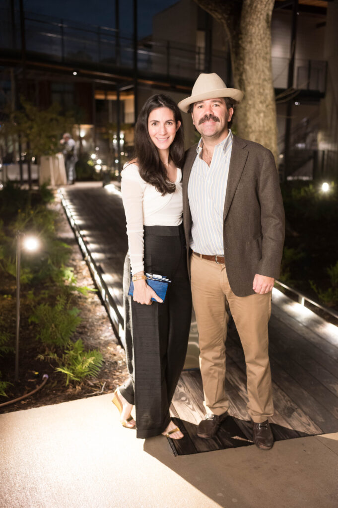 Georgea & Griffin Haby at the grand opening of Hotel Saint Augustine and Perseid restaurant (Photo by Daniel Ortiz)