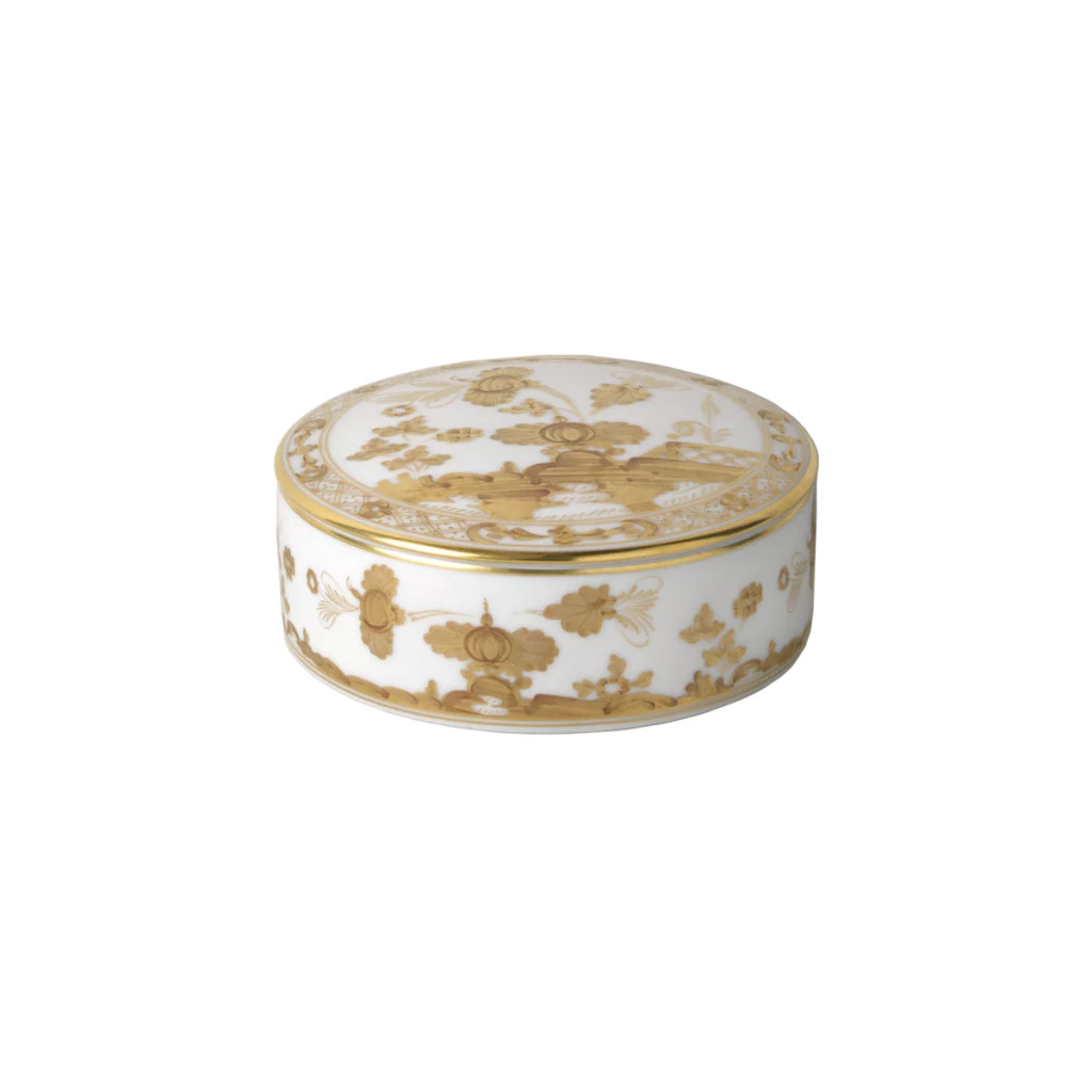 Ginori1735 Oriente Italiano Trinket Box, $340. 