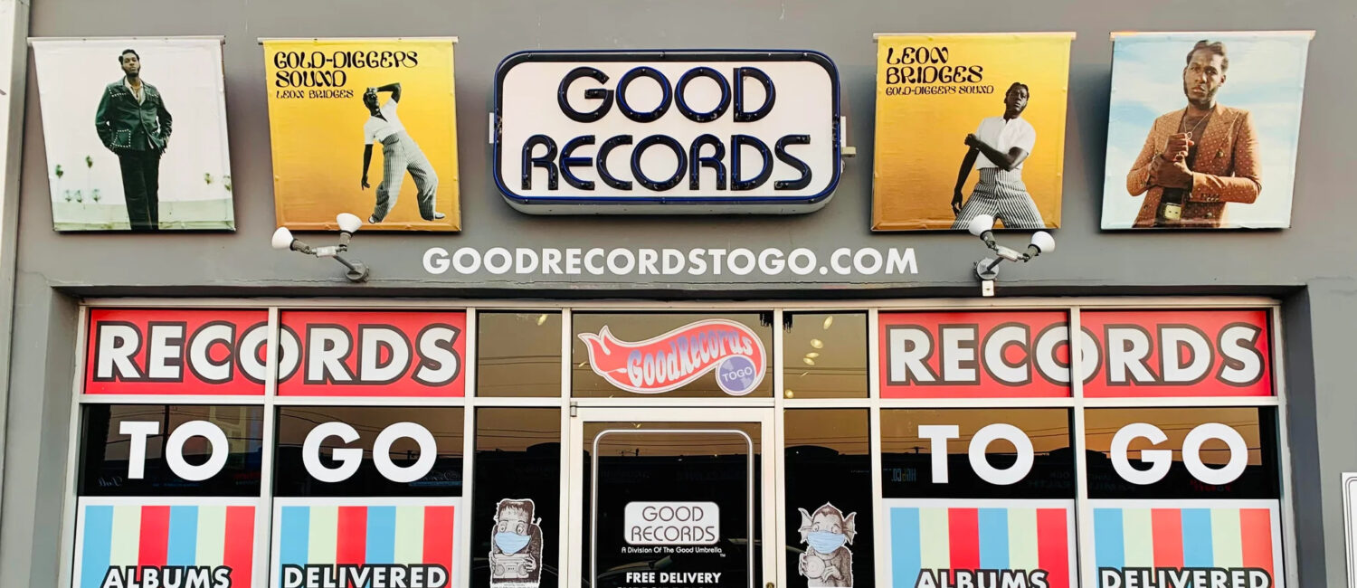 The best vinyl store in Dallas, Good Records is located on Garland Road and regularly hosts listening parties and in-store concerts.