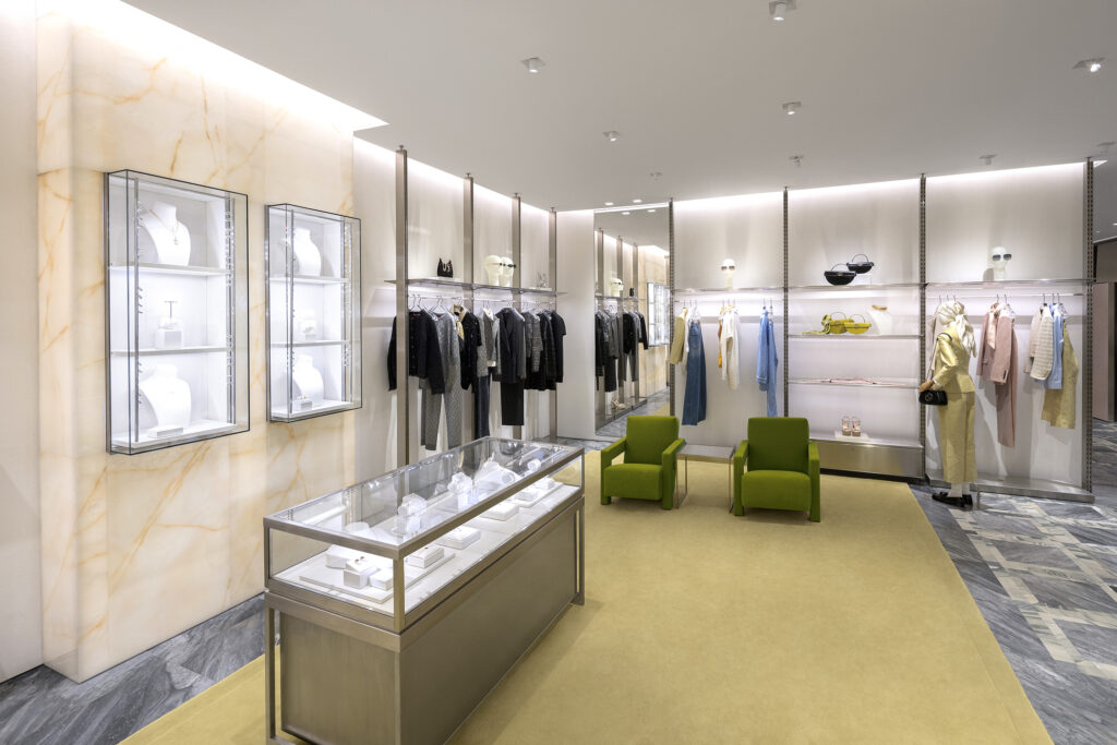 The new Gucci location in the Galleria currently features women's fall-winter and cruise collections. (Photo by Pablo Enriquez for Gucci)