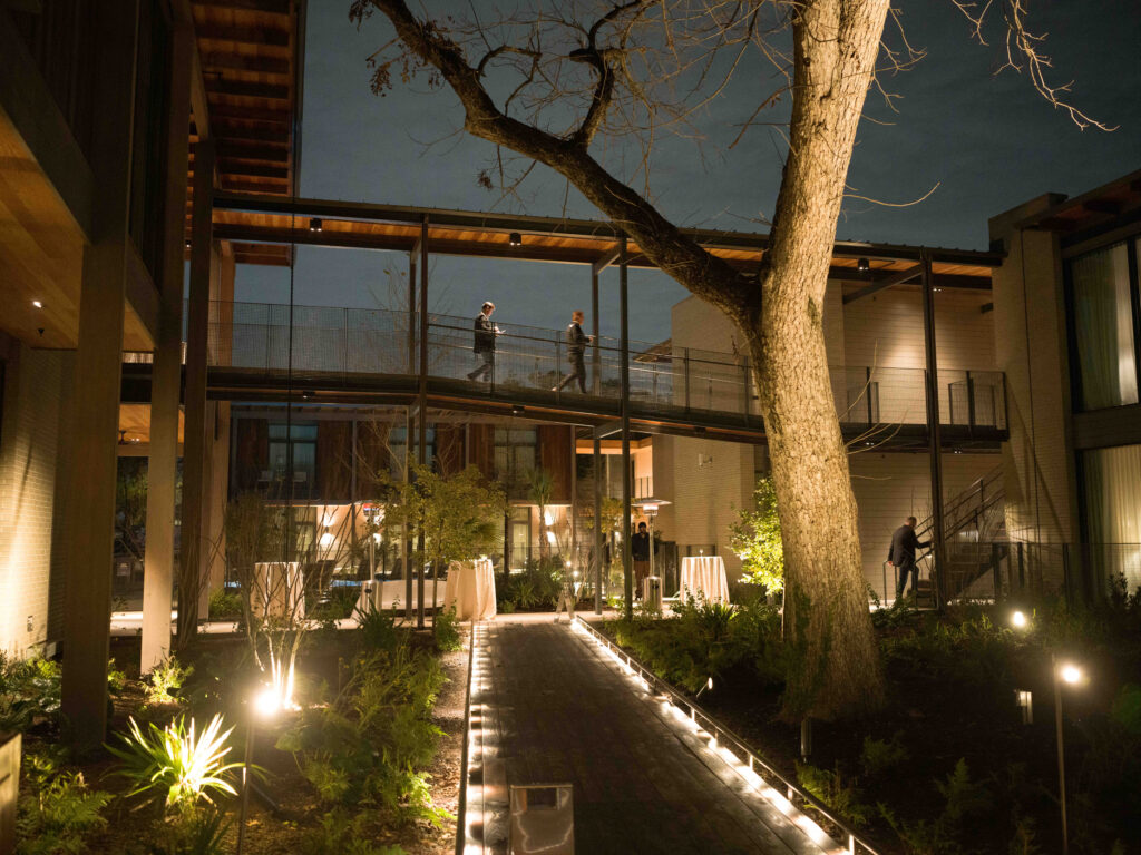 Hotel Saint Augustine by Bunkhouse on opening night (Photo by Daniel Ortiz)