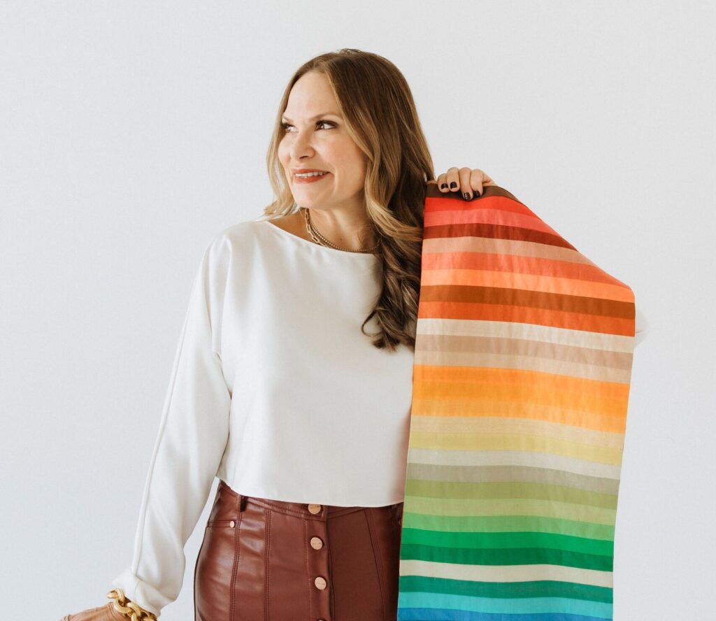 Tatum Schwerin is a color analyst and the Frisco-based founder of Curated & Clothed. (Photo courtesy of Tatum Schwerin)