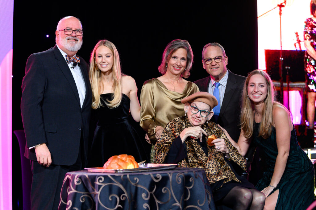 Jaclyn Reichenthal, Ellen Reichenthal, Susan Reichenthal, Max Reichenthal, Ariel Reichenthal at JFS LiVE! 2024: Songs in the Key of JFS  (Photo by Mark Katz, Jeff Fitlow, Michelle West)