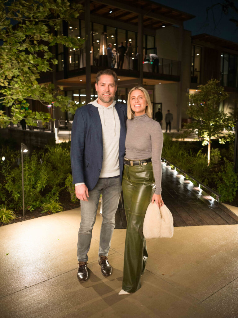 Jay & Allie Fields at the grand opening of Hotel Saint Augustine and Perseid restaurant (Photo by Daniel Ortiz)