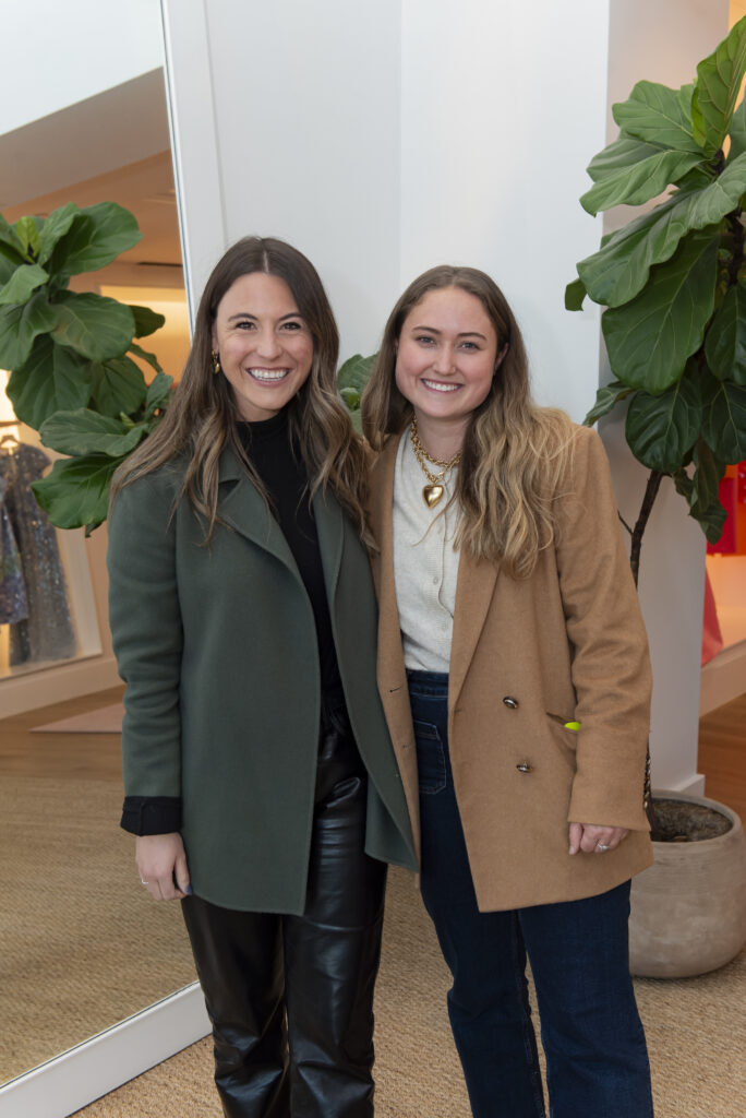 Kate Leyendecker and Caroline Ross (Photo by Celeste Cass)