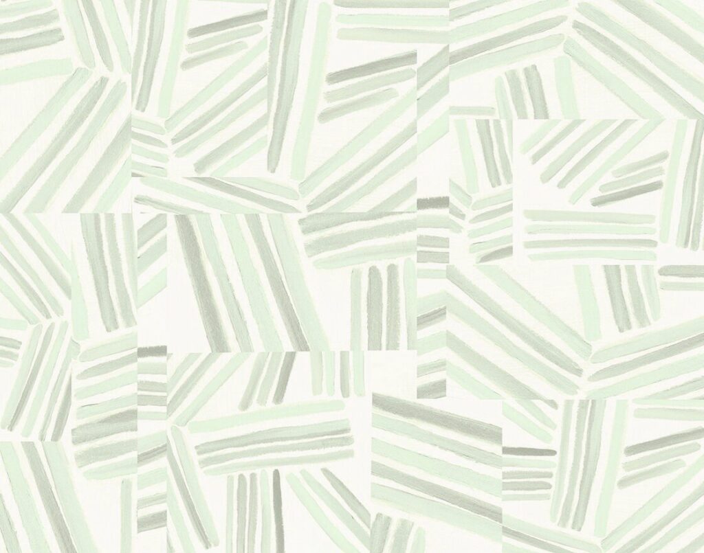 Laurali-Green is one of many custom wallpaper designs offered by Heather Essian. (Courtesy)