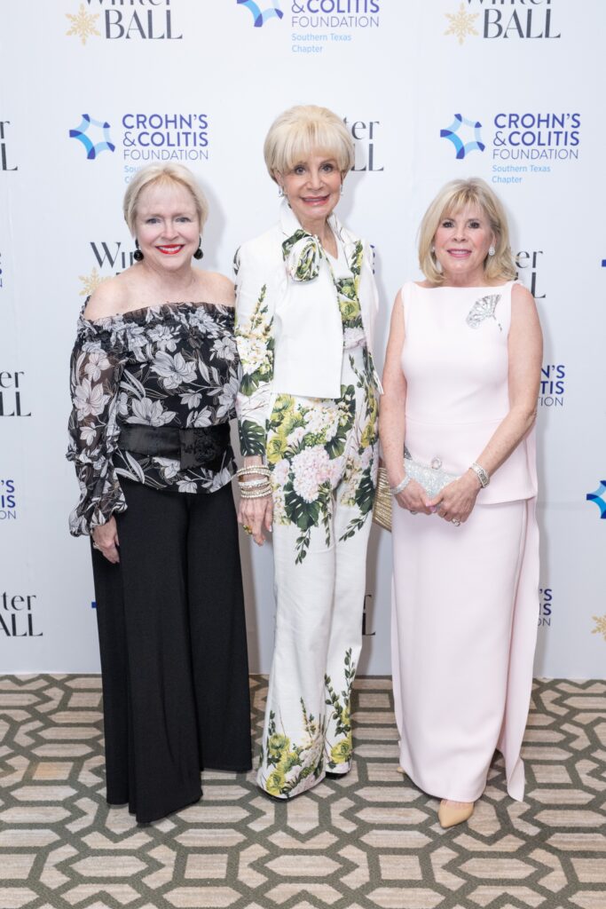 Leila Perrin, Leisa Holland-Nelson Bowman, Zane Carruth at the 2025 Women of Distinction gala (Photo by Jacob Powers)
