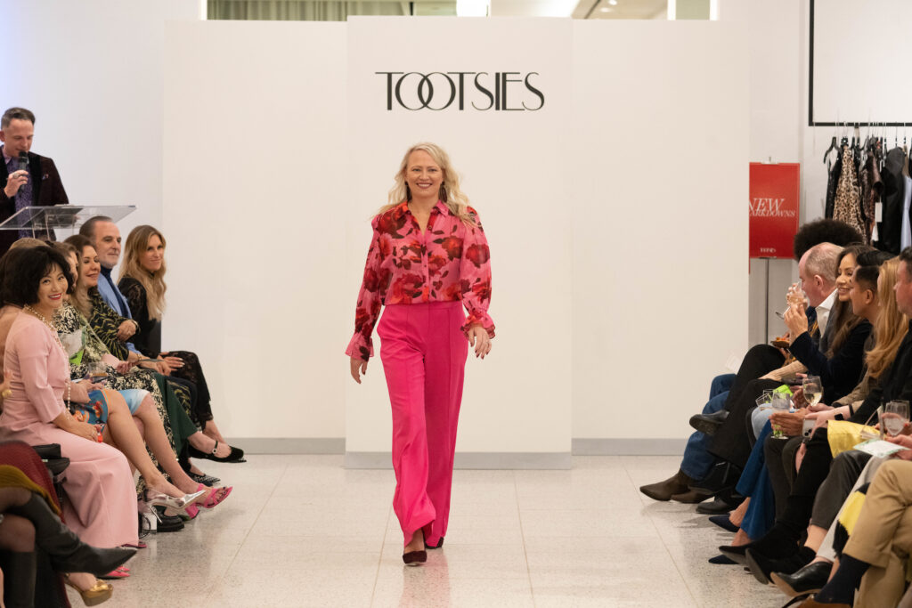 Lisa Woods at Homemade Hopes' Cooking Up Style fundraiser. (Photo by Daniel Ortiz)