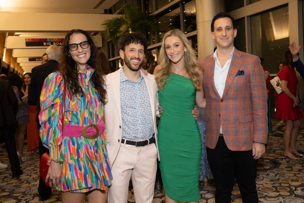 Lorraine Morrow-Segal & Neil Segal, Ariel Swartz, Oren Mushin at JFS LiVE! 2024: Songs in the Key of JFS  (Photo by Mark Katz, Jeff Fitlow, Michelle West)