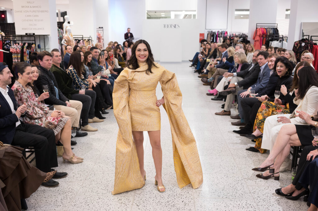 Michele Leal at Homemade Hopes' Cooking Up Style fundraiser. (Photo by Daniel Ortiz)