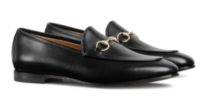 Gucci women’s Jordaan loafer, $1,050, available at Neiman Marcus or select Gucci boutiques