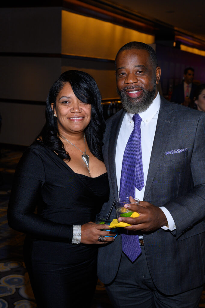 Latonya & Aaron Stuart at JFS LiVE! 2024: Songs in the Key of JFS  (Photo by Mark Katz, Jeff Fitlow, Michelle West)