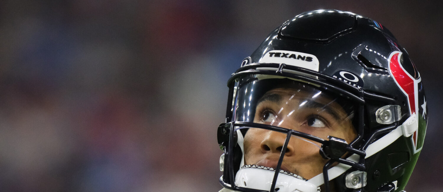 Houston Texans and quarterback C.J. Stroud beat the Los Angeles Chargers 32-12 in the Wild Carded Playoff game at NRG Stadium