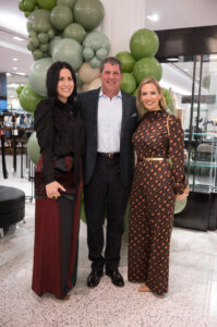 Tiffany Halik, Trent Kelley, Laurie Cacioppo (Photo by Daniel Ortiz)