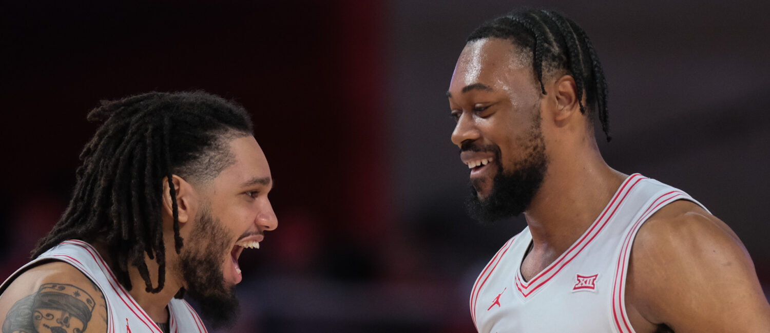 The Houston Cougars mens basketball team defeated the Brigham Young University Cougars 86-55 in a Big XII contest at the Fertitta Center