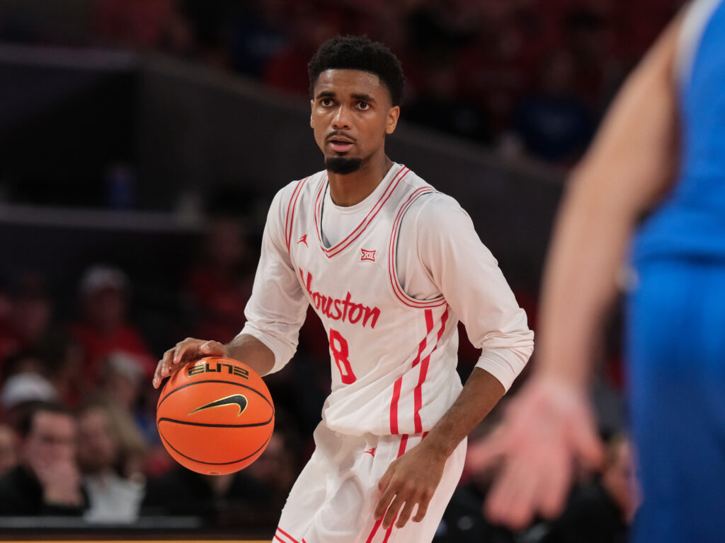 University of Houston backup point guard Mylik Wilson has dramatically improved. (Photo by F. Carter Smith)