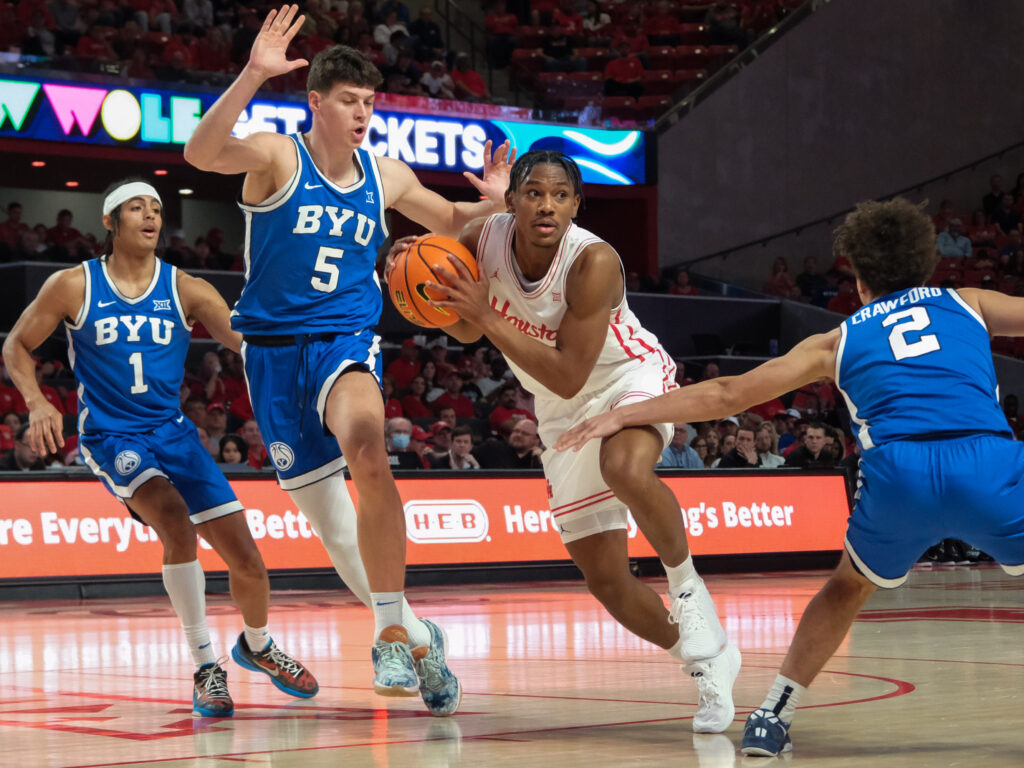 University of Houston guard Mercy Miller still draws a lot of attention. (Photo by F. Carter Smith)